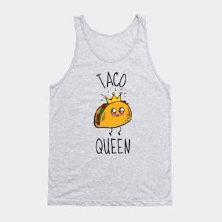 Taco Queen Cute Tank Top